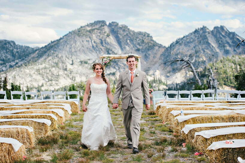 Oregon wedding ceremony 